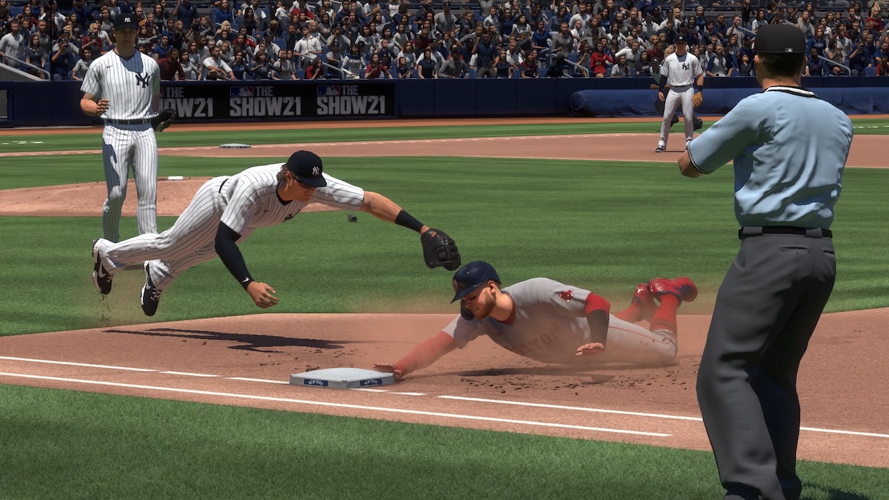 MLB The Show 21 Sliding Controls How To Slide Or Dive To A Base In The