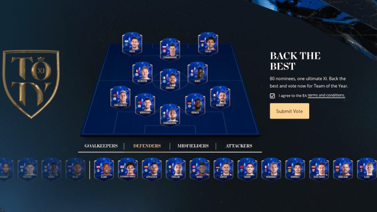 FIFA 22 TOTY Nominees How To Vote For EA FIFA S Team Of The Year Players