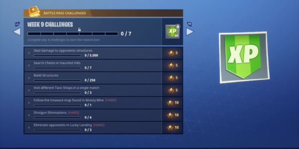 Season 9 Challenges