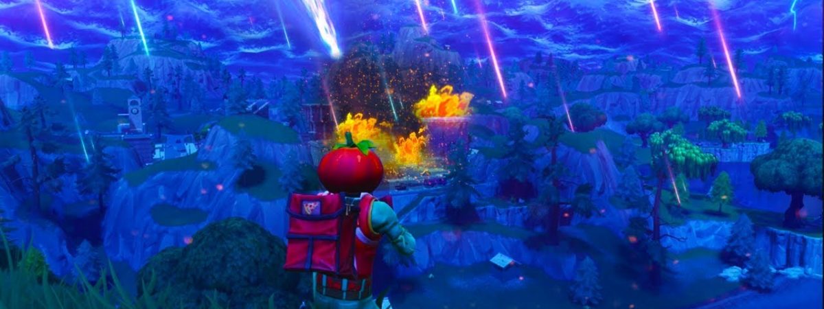 Fortnite Meteor Crash