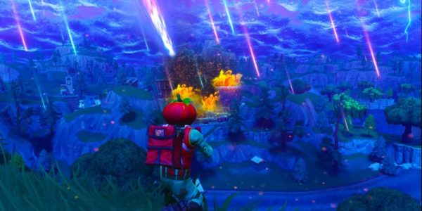 Fortnite Meteor Crash