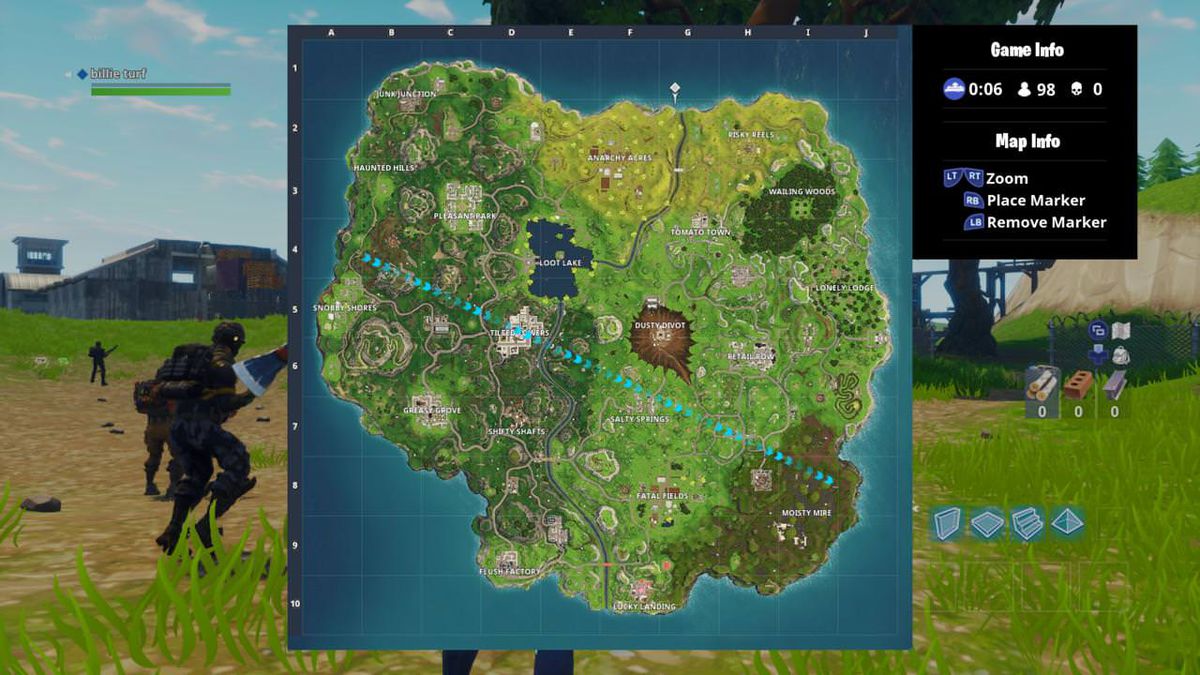 How to Complete Fortnite's Tomato Town Treasure Map Challenge