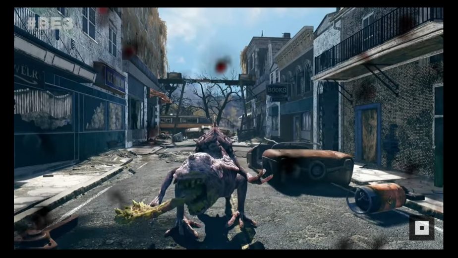 The Fallout 76 Snallygaster Uses a Distended Tongue to Attack the Player