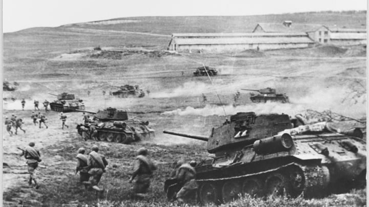 what tanks were used at battle of kursk
