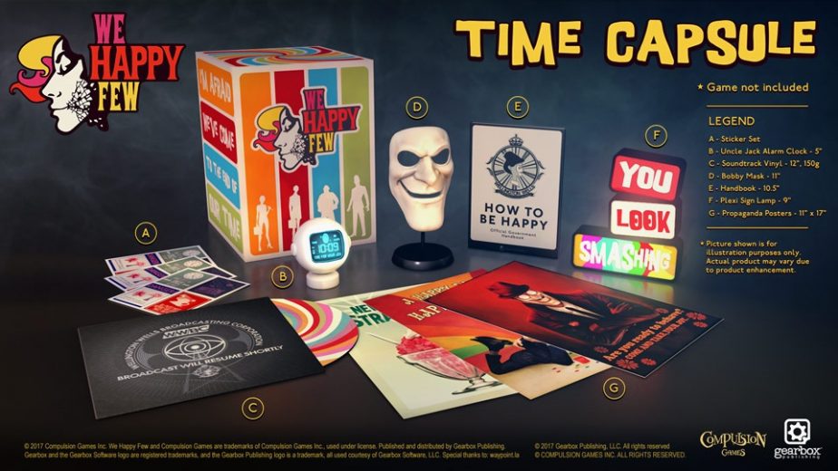 The We Happy Few Time Capsule Collector's Edition