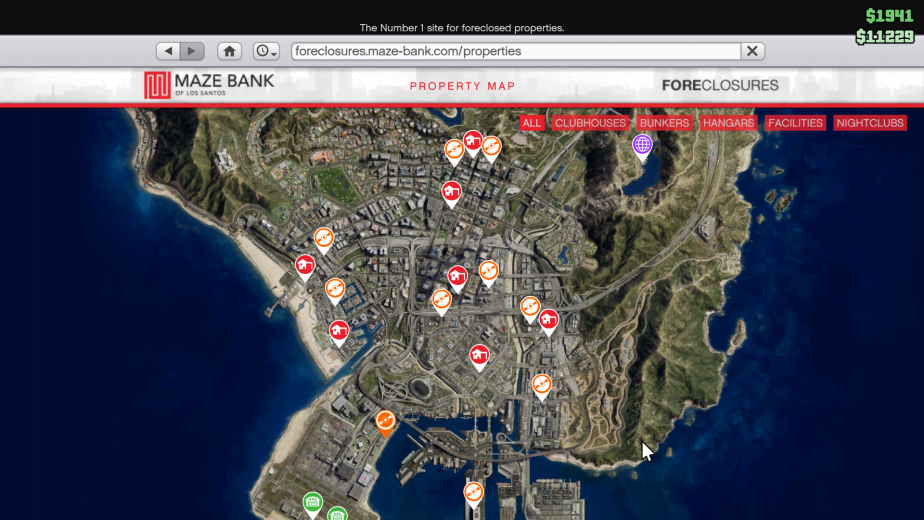 Every Location/Price in Grand Theft Auto Online After Hours