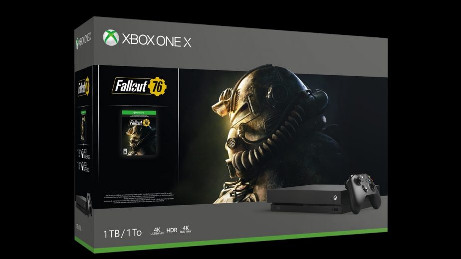 xbox one x fallout 76 edition