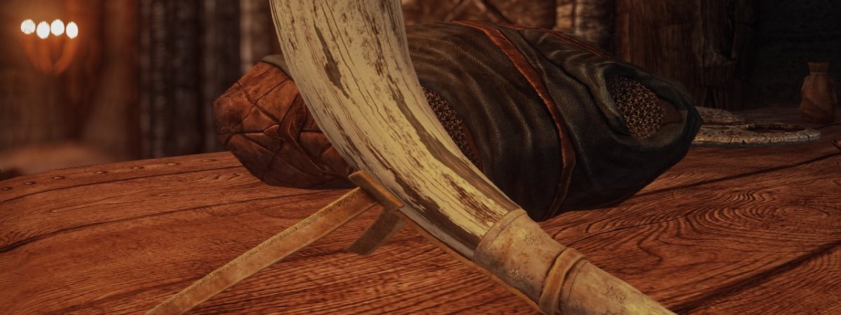 Drinking Horns Are Just One Object Improved by This Skyrim Mod