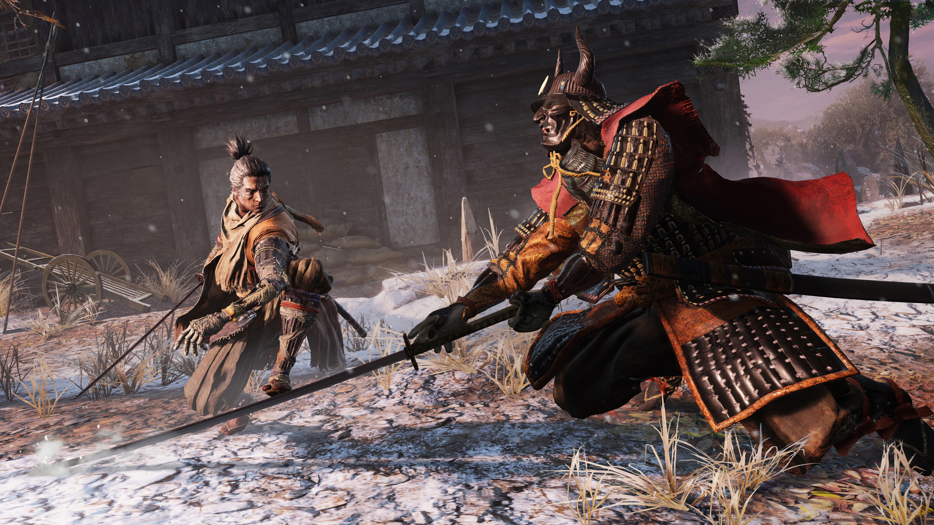 Sekiro's Samurai General mini-boss.