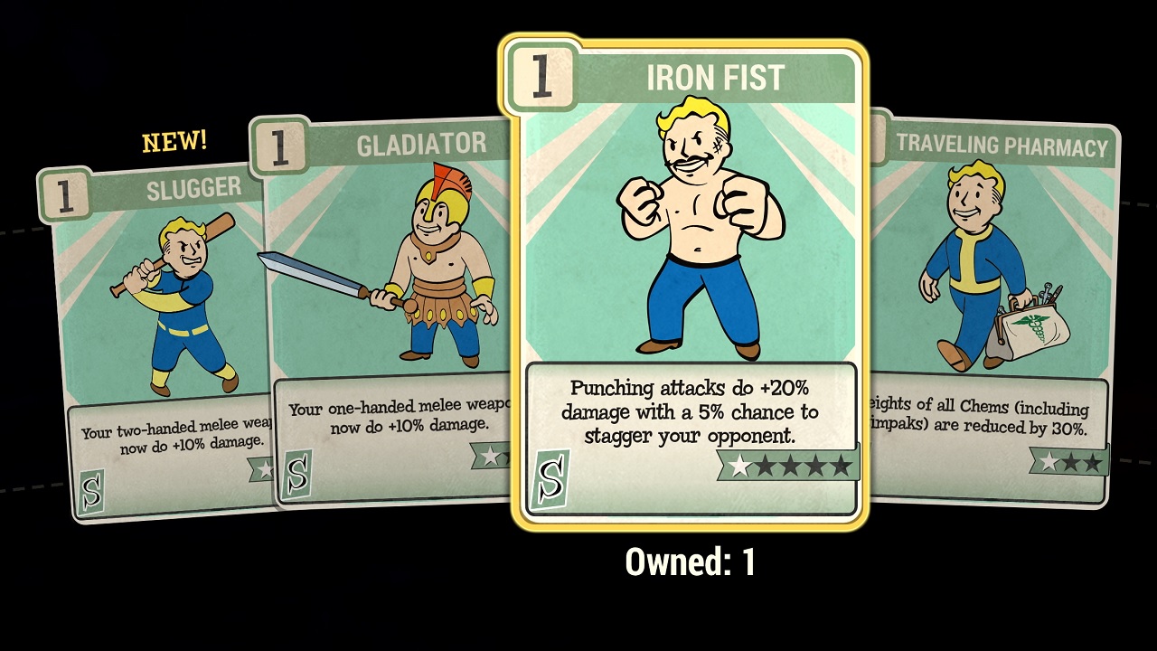 S.P.E.C.I.A.L. - All Fallout 76 Strength Perk Cards Revealed So Far