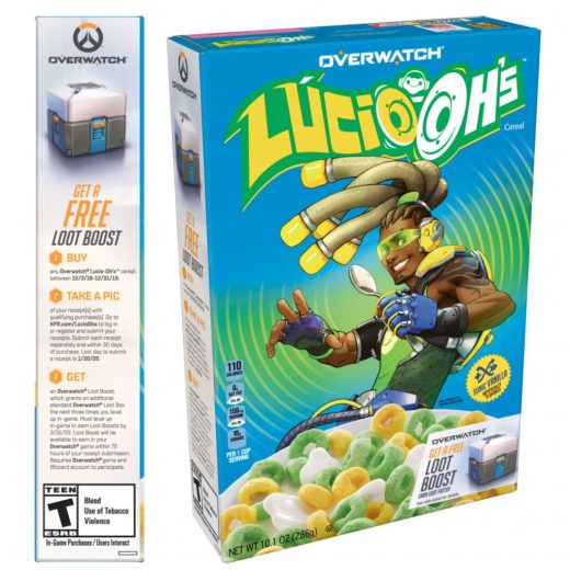 Lucio-Oh's official Overwatch cereal leaks