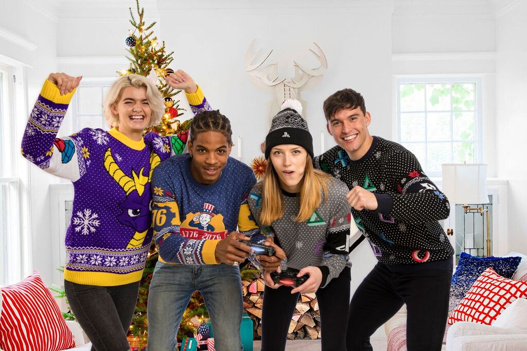 Numskull Christmas Sweaters Video Games