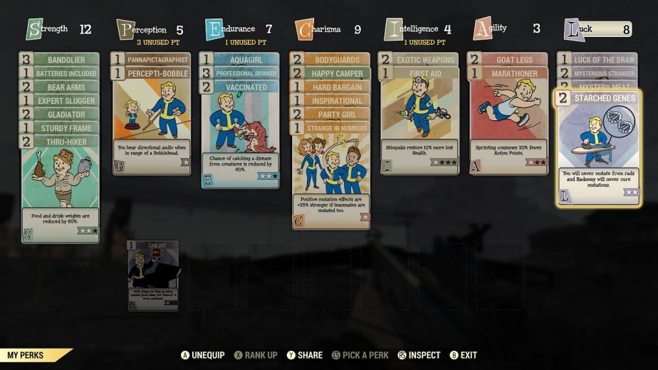 New Fallout 76 Perk Cards Reveal the Mysterious Stranger