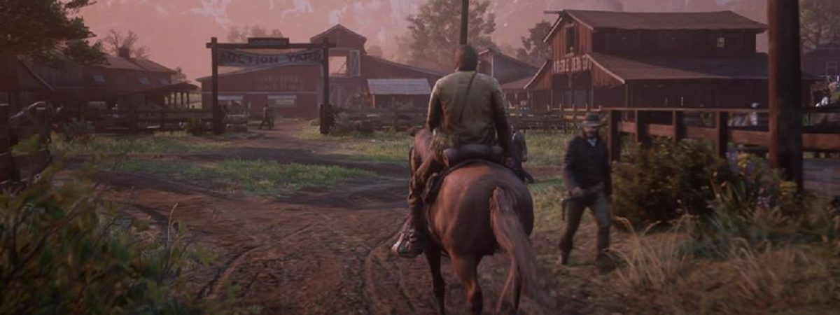 Head into town and find a stable to name your horse in Red Dead Redemption 2.