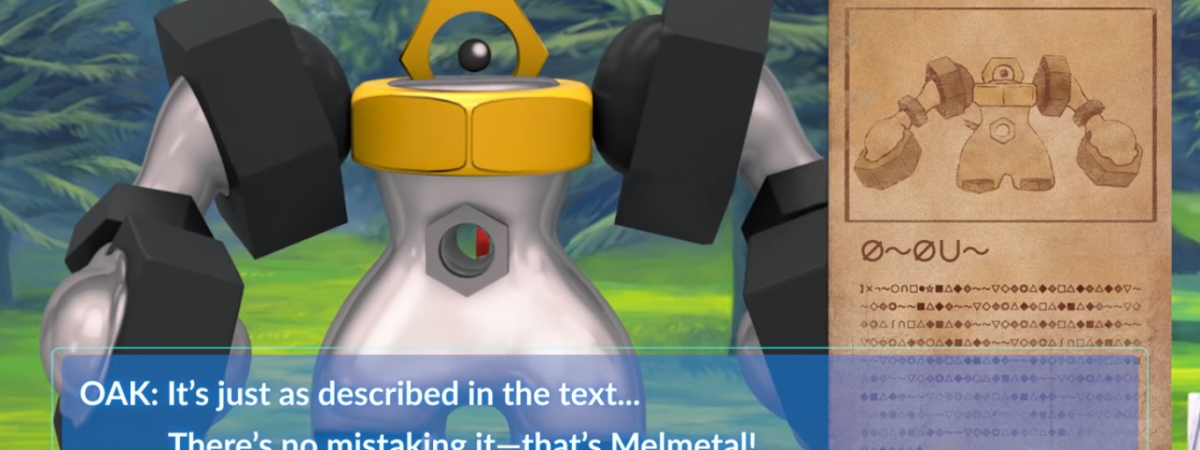 Meltan, a new Pokemon recently discovered in Pokemon Go, was revealed today to evolve into Melmetal.