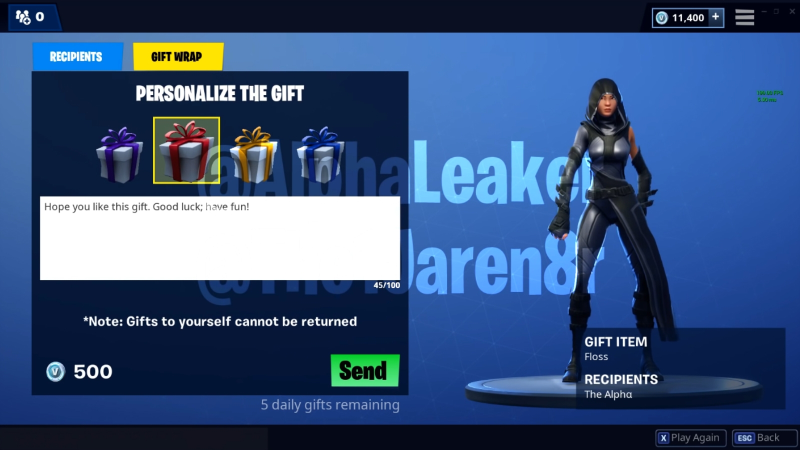 Fortnite Gifting System Has Received A Big Update