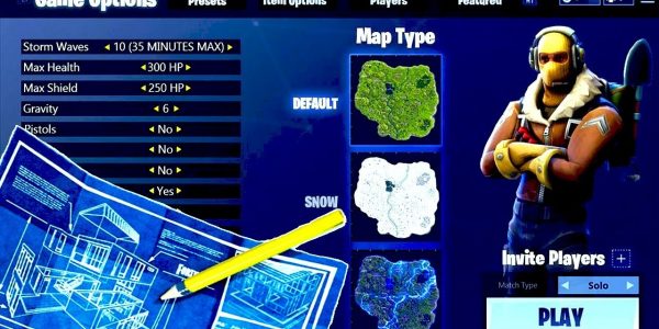 Custom Playground Options Fortnite Fortnite Players Can Now Customize Playground Ltm