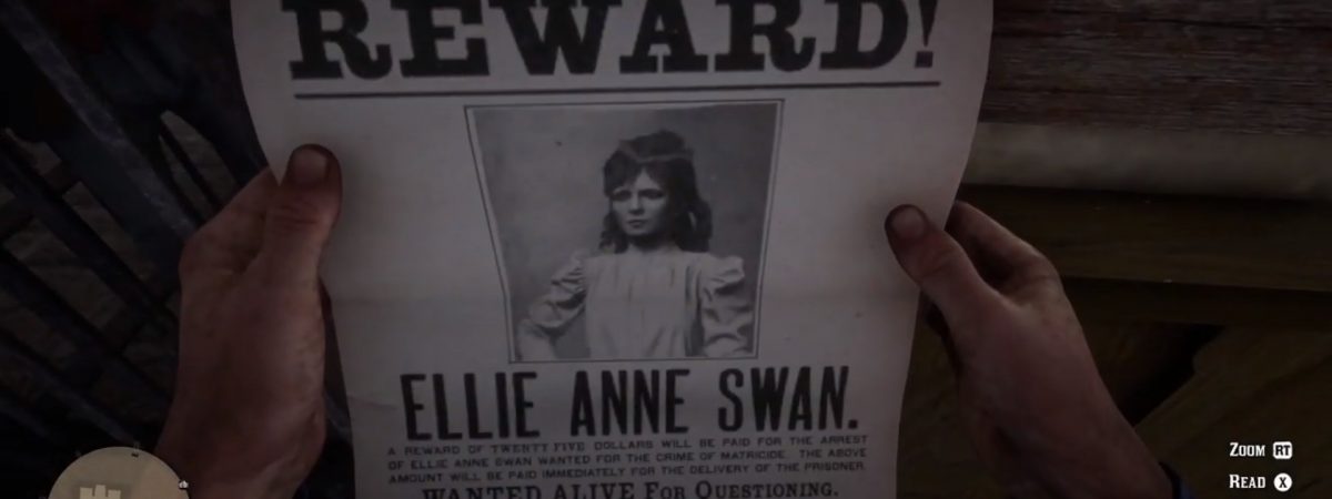 Red Dead Redemption 2 How To Complete The Ellie Anne Swan Bounty
