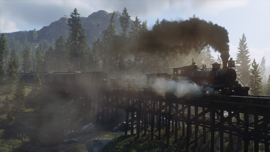 Bridges are excellent spots for staging train robberies in Red Dead Redemption 2.