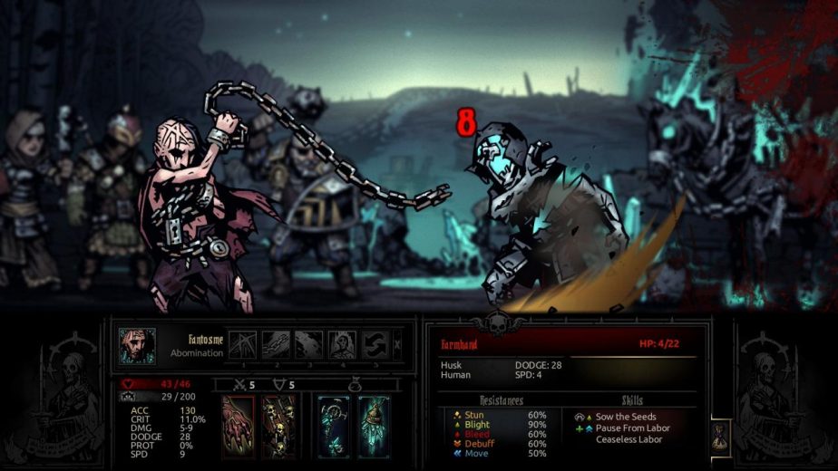 darkest dungeon color of madness quirk without dlc
