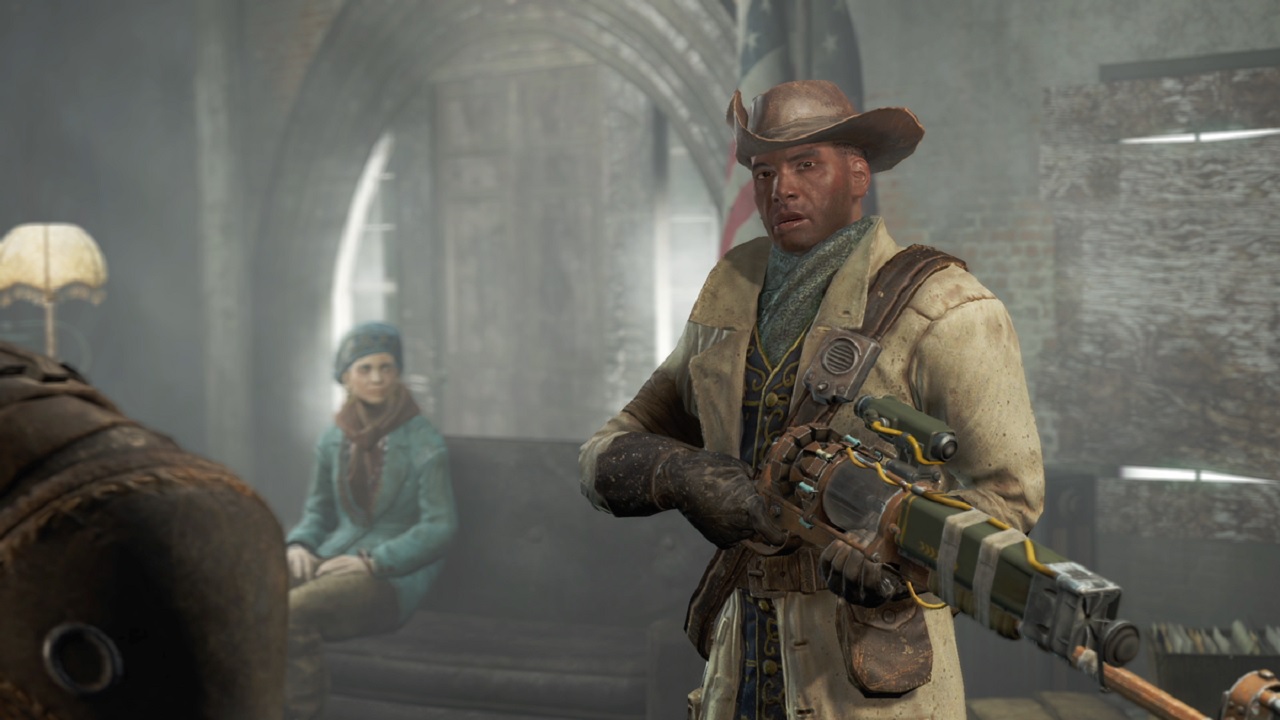 YouTuber Brings Perfect Preston Garvey Cosplay To Fallout 76   Fallout 76 Preston Garvey Cosplay 