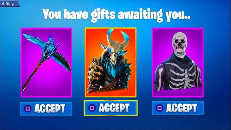 Players Can Now Give Gifts to Their Friends in Fortnite