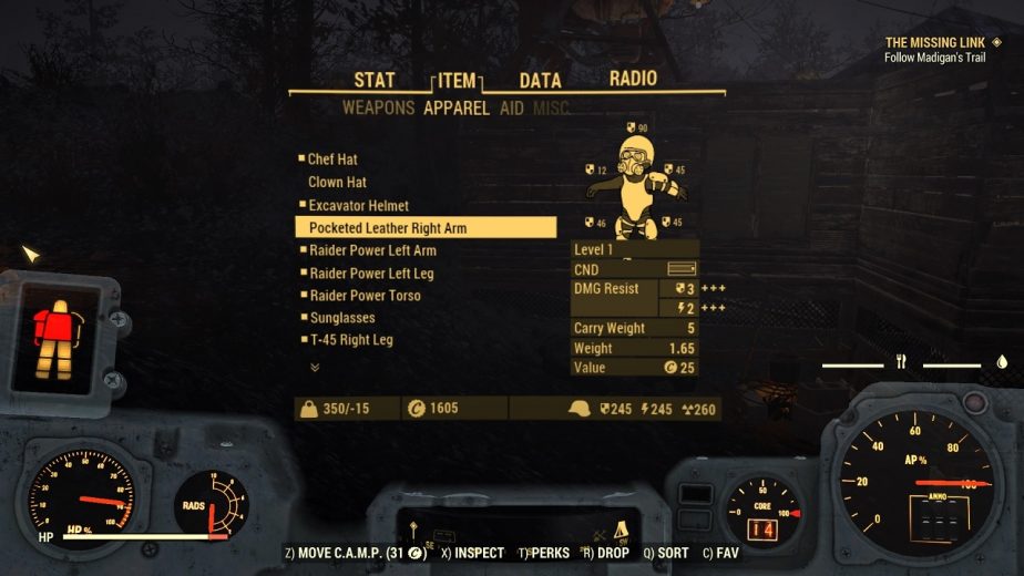 The Fallout 76 Bug Allows Infinite Carrying Capacity