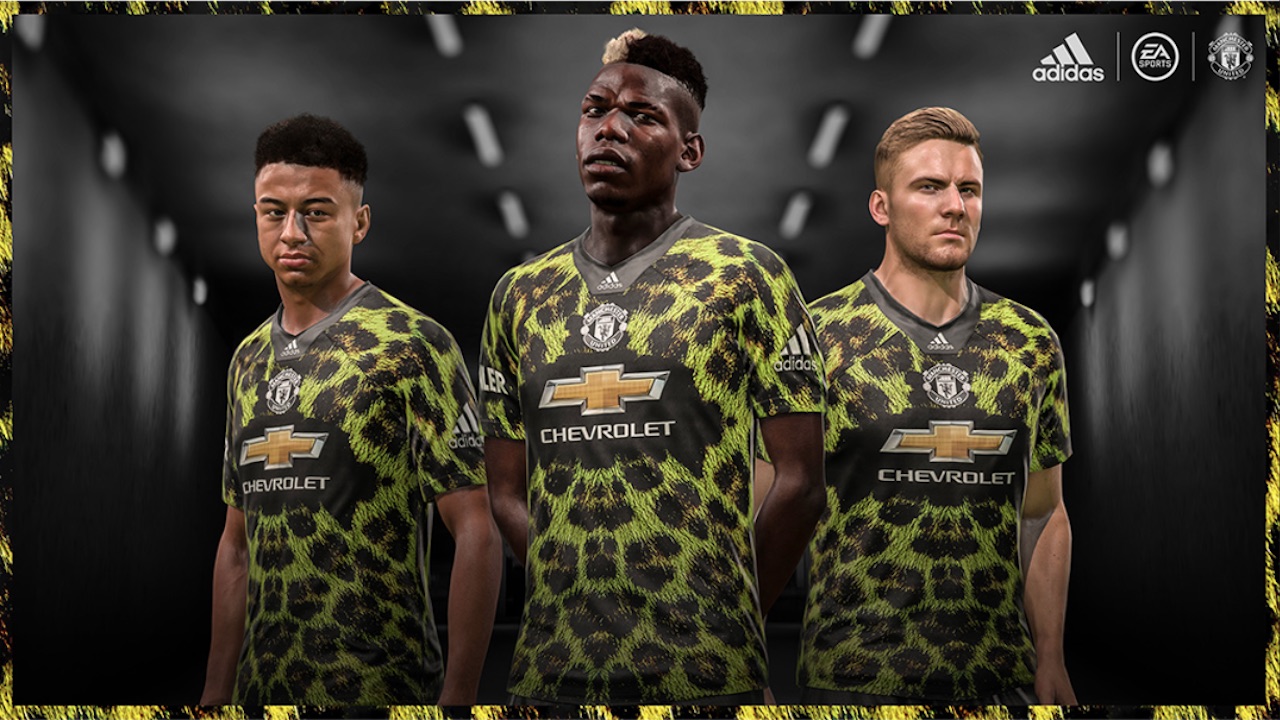 manchester united leopard jersey
