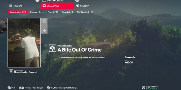 Hitman 2 A Bite out of Crime guide.