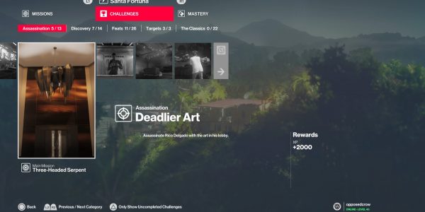 Hitman 2 Deadlier Art guide.