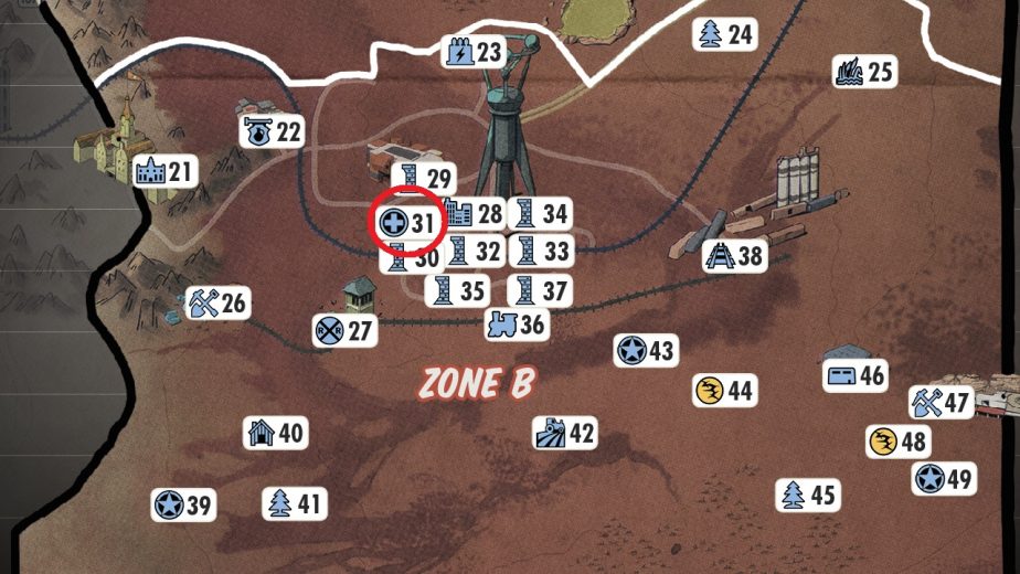 Fallout 76 Cop a Squatter Locations