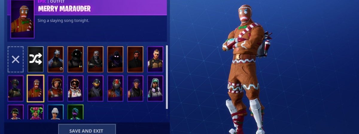 Fortnite Gingerbread Man coming soon.