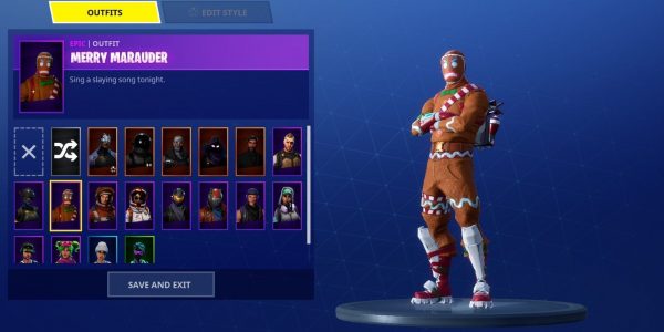 Fortnite Gingerbread Man coming soon.