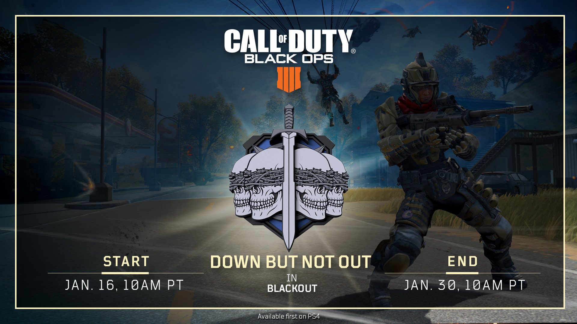 a new black ops 4 Blackout mode is now available to test