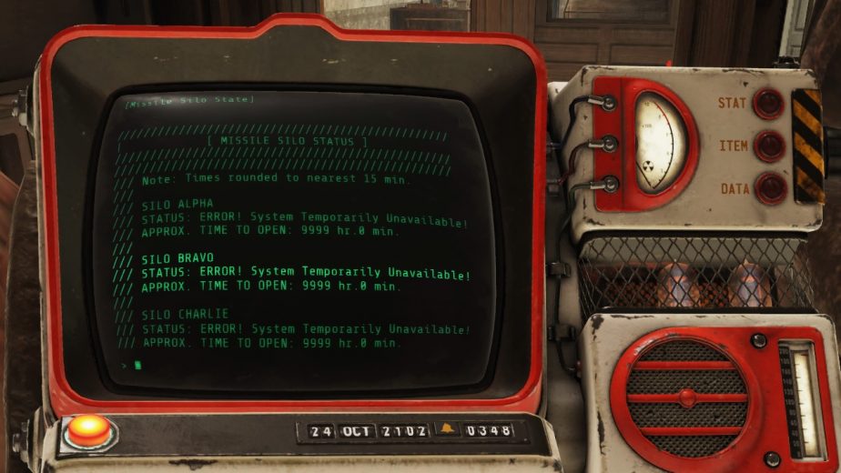 Fallout 76 Nuke Glitch Error Screen