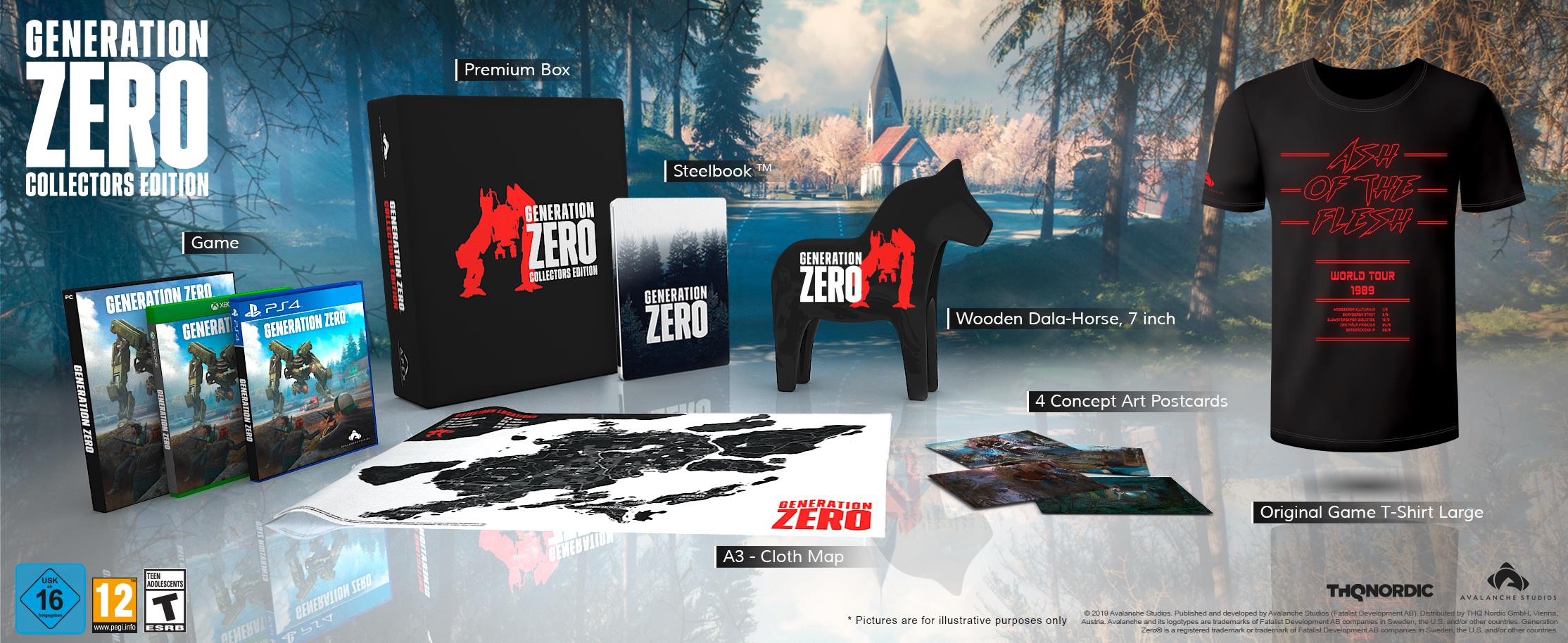 Generation Zero Collector's Edition mockup