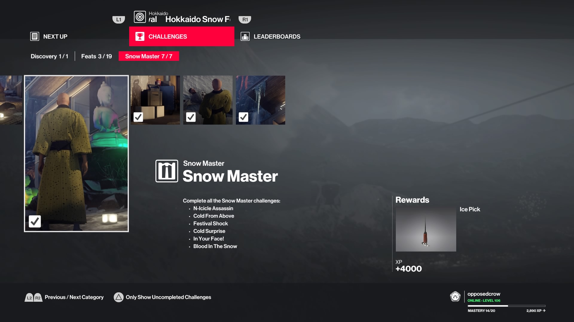 Hitman 2: How to Complete All Winter Festival Challenges