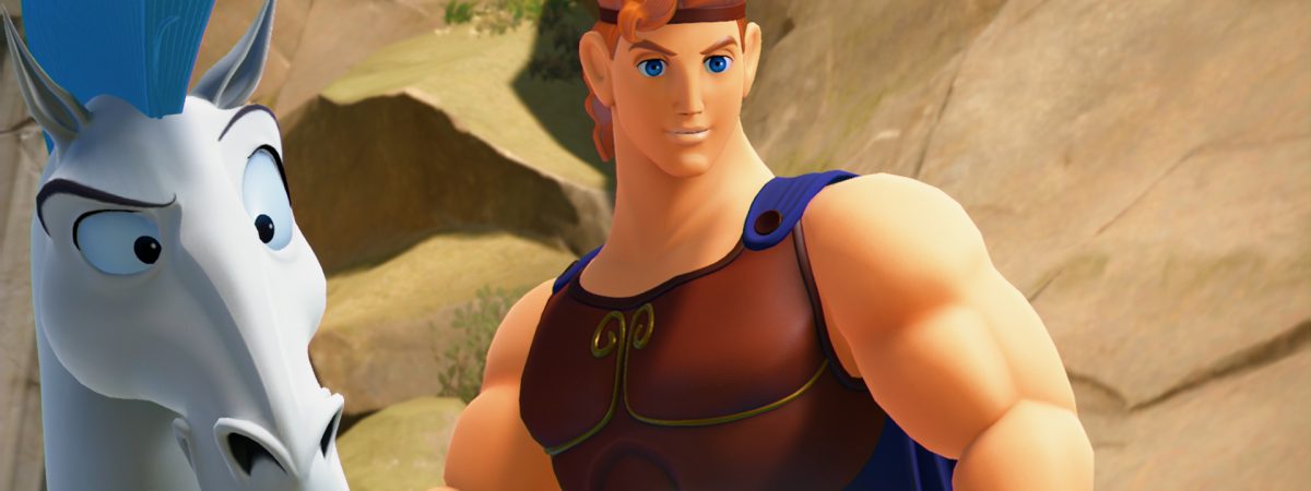 Kingdom Hearts 3 Hercules statues