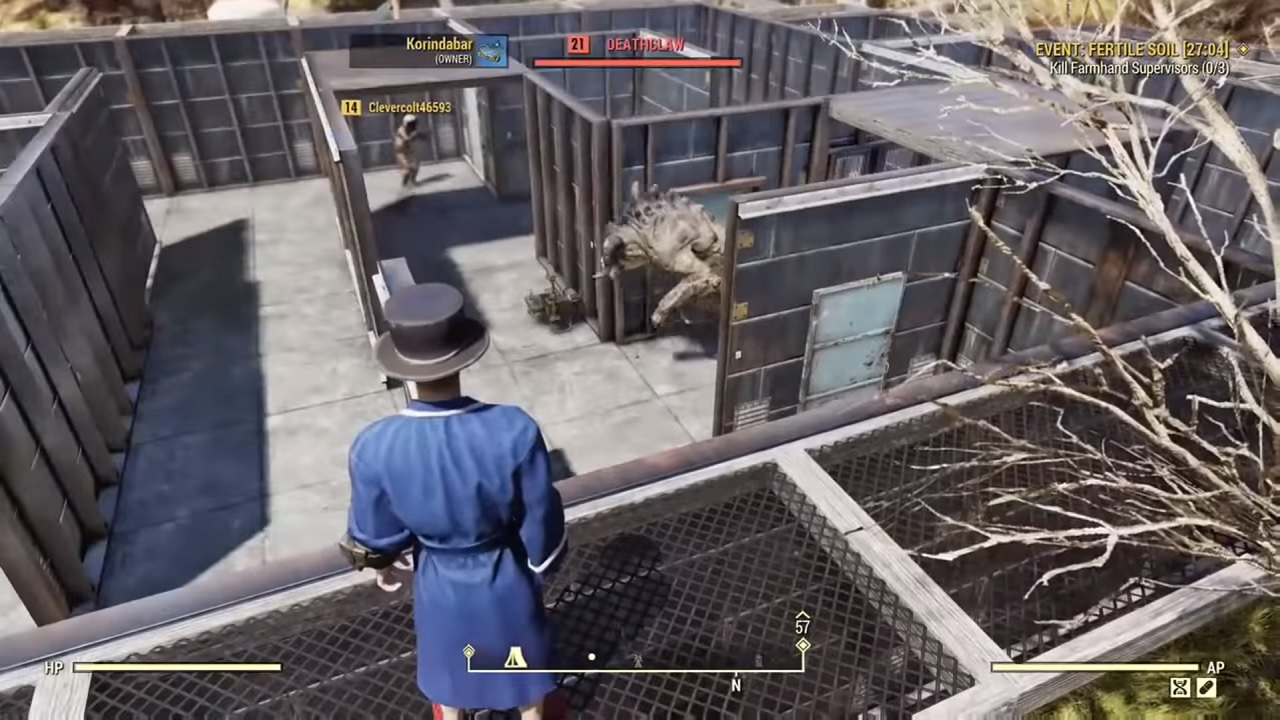 Enterprising Player Creates Lethal Fallout 76 Deathclaw Maze