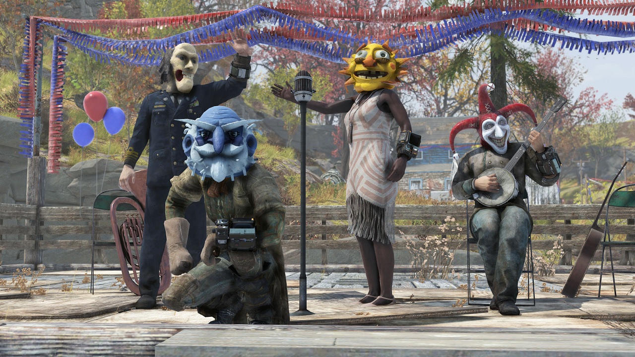 The Fallout 76 Fasnacht Parade Seasonal Event