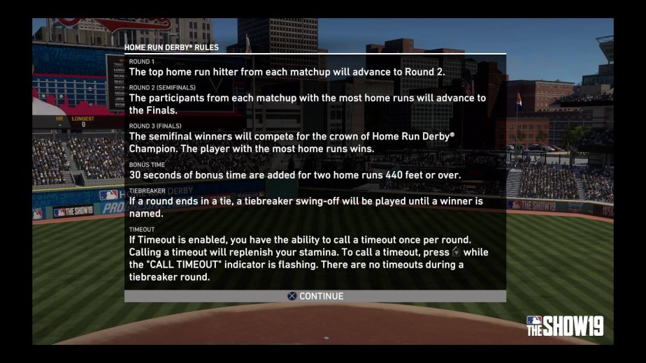 MLB The Show 19 Mini Modes: How To Play Home Run Derby