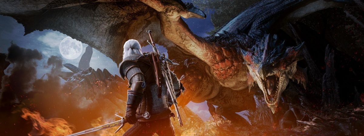 monster hunter world witcher 3 collaboration pc