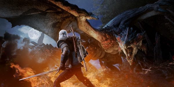 monster hunter world witcher 3 collaboration pc