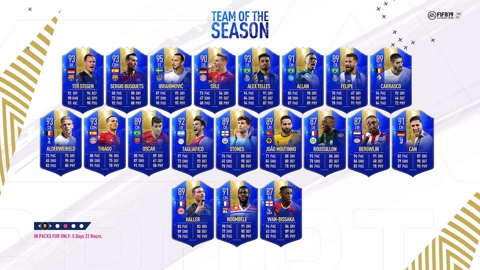 FIFA 19 Community Team of the Season: Ibrahimovic, Allan, Thiago ...