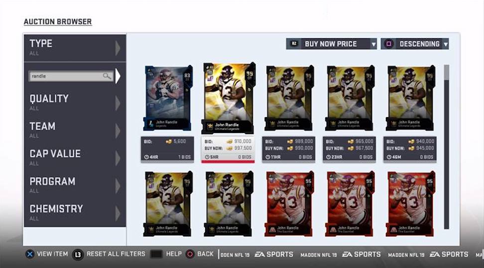 Madden 19 Ultimate Legends Cards Revealed: Terrell Davis, Ronnie Lott Join  MUT