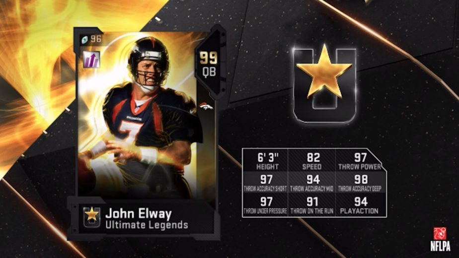 Madden 19 Ultimate Legends Players Revealed John Elway Ltd Jerry Rice