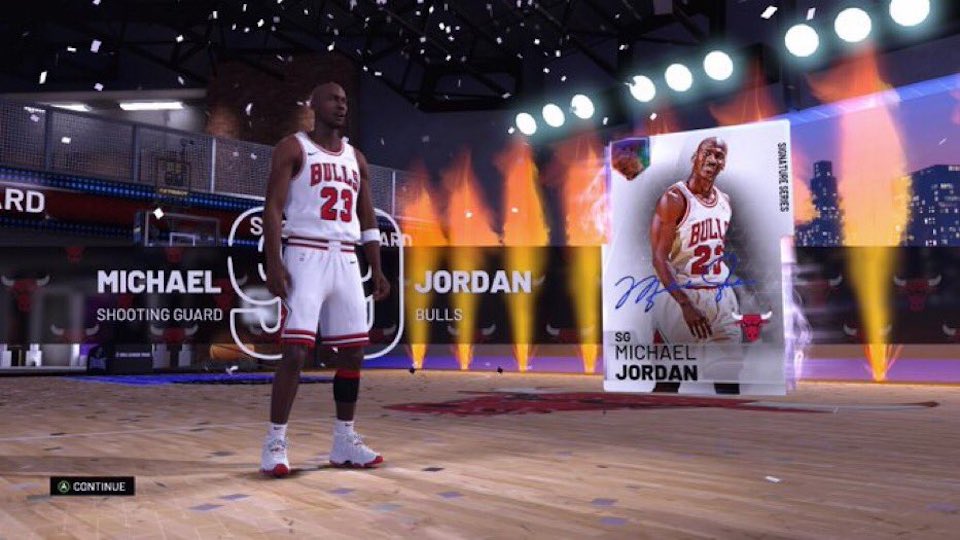 NBA 2K19 MyTeam Signature Series: Five Michael Jordan Arrive in Packs