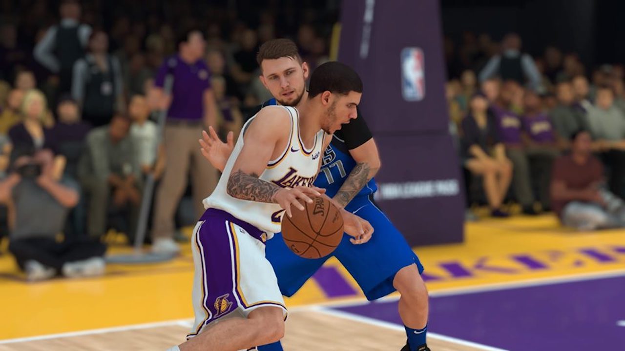 lonzo ball nba 2k18