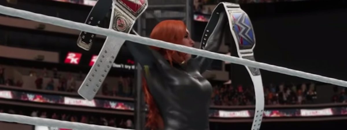 wwe 2k19 gameplay video spotlights championship celebrations