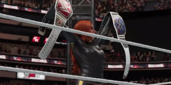 wwe 2k19 gameplay video spotlights championship celebrations